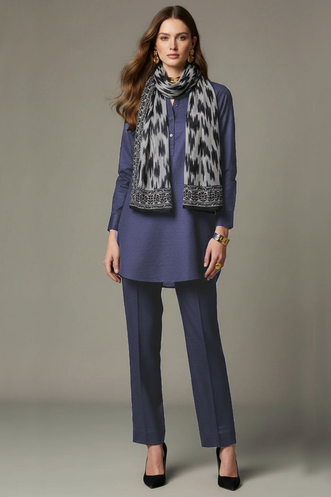 Khaddar Co Ord Set-03