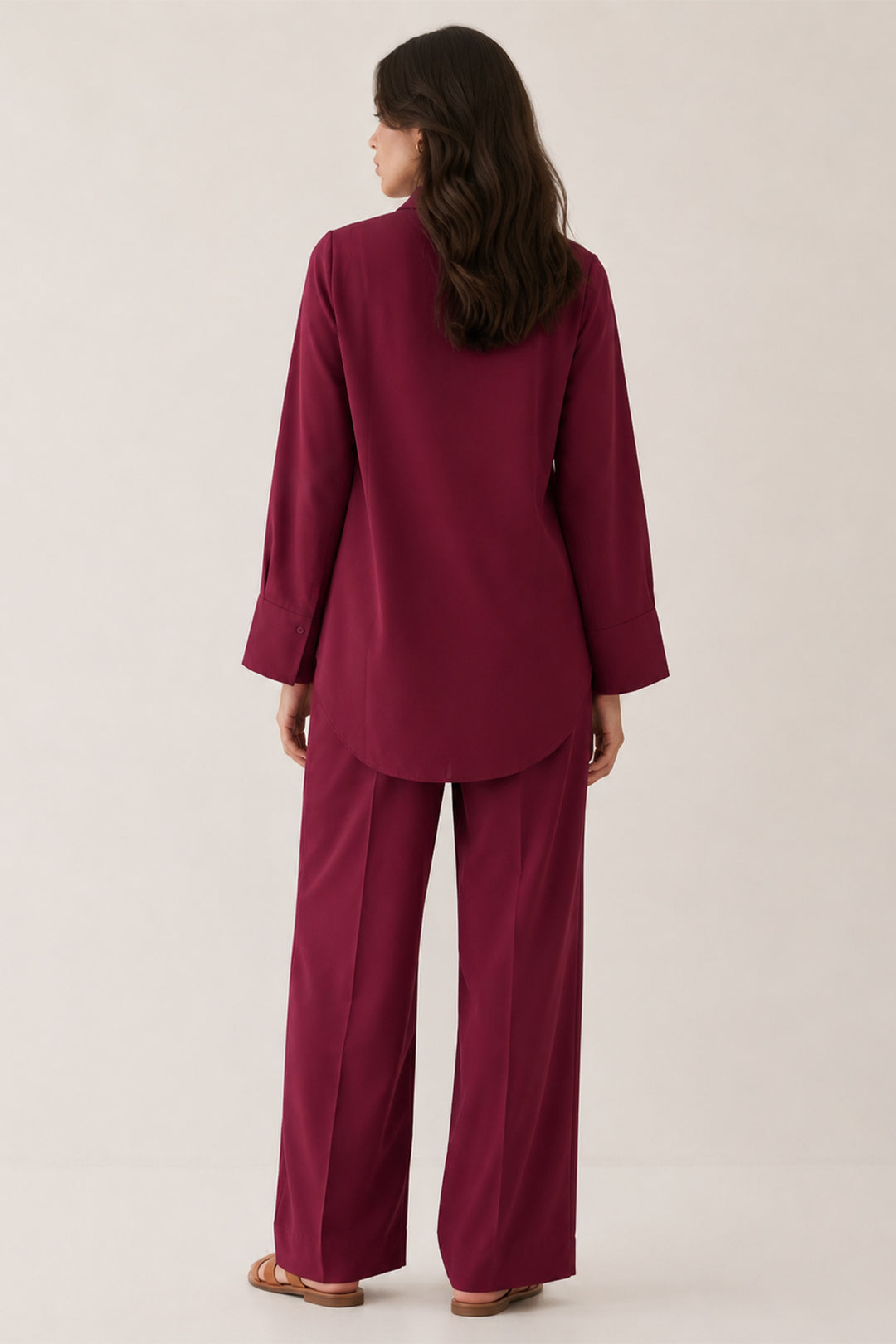 Maroon Co-ord Set 02