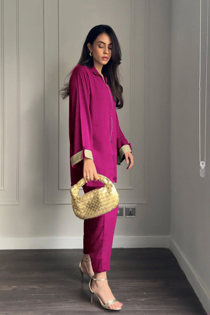 Zipper Co Ord Set - 002