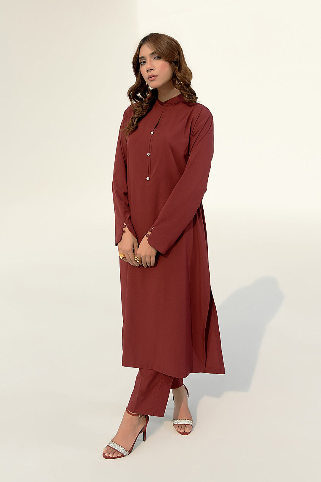 MaRoOn GrIP Dress-MG3 - Peach Republic